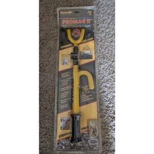 NEW! Guard Security Promag ll Steering Wheel Lock Yellow